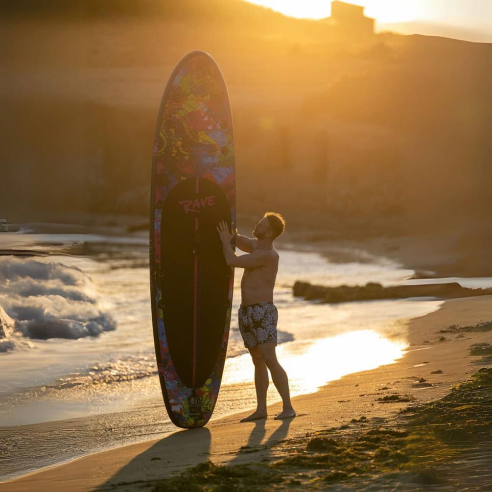 Tidal Rave NEON Inflatable Paddle Board 10’ 6
